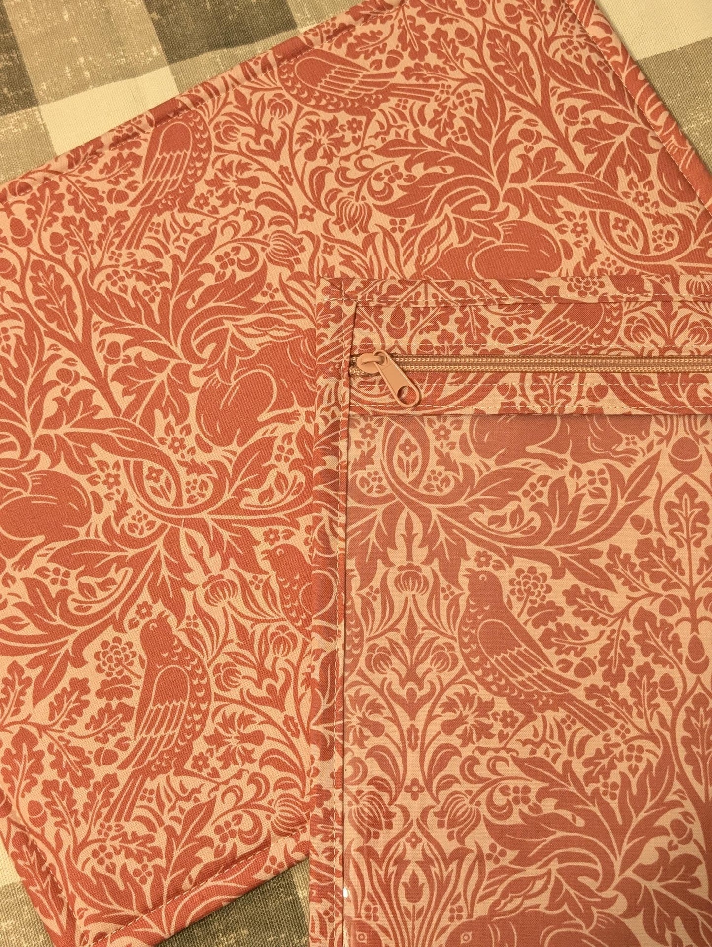 The Spirit to Create Vinyl Front Project Bag for Cross Stitch Needlepoint Embroidery WIP Organizer Scrapbooking