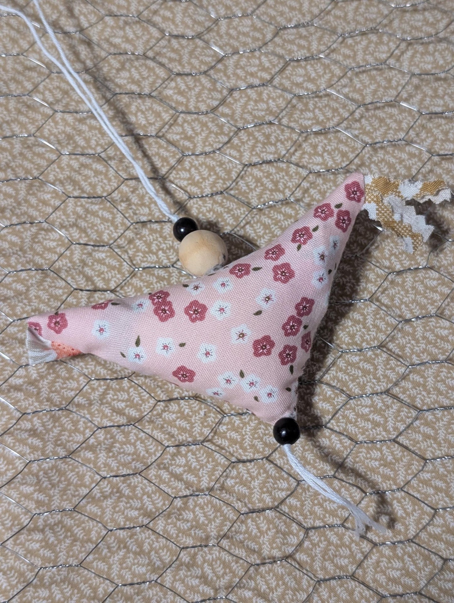 Prosperity Chickens for Decor Fabric Tiered Tray Notions