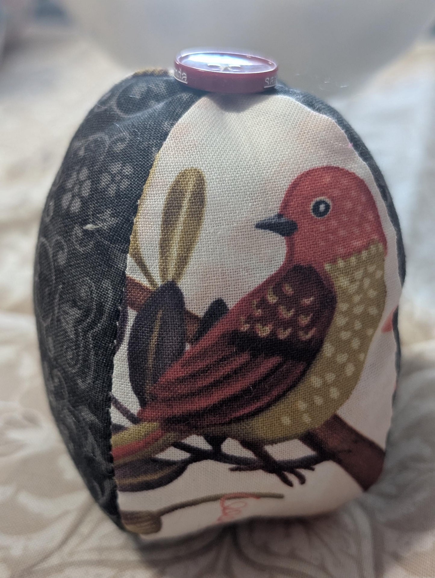 Pin Cushion Eggs for Decor Fabric Tiered Tray Notions