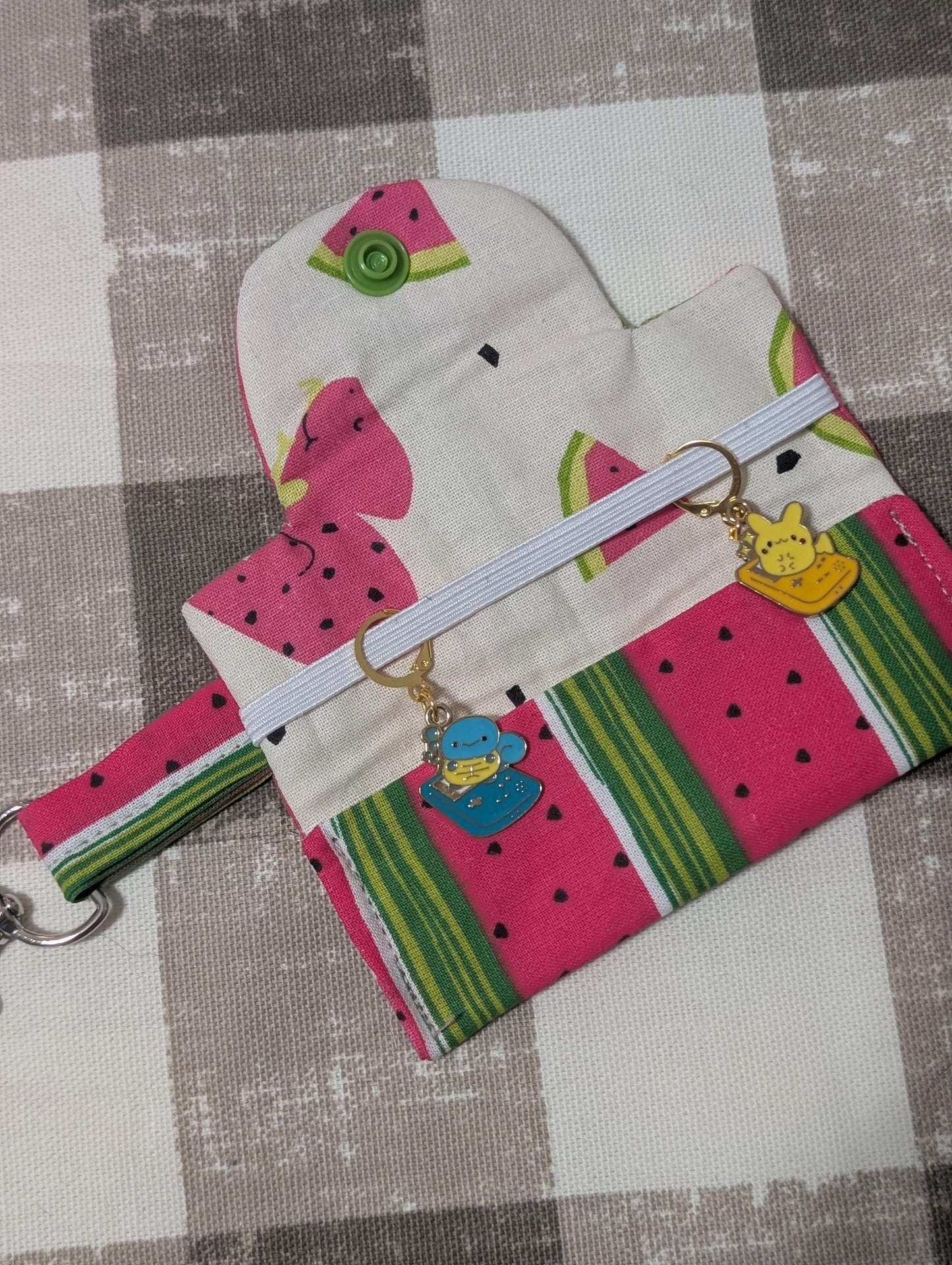 Keychain Pouch for Holding Stitch Markers