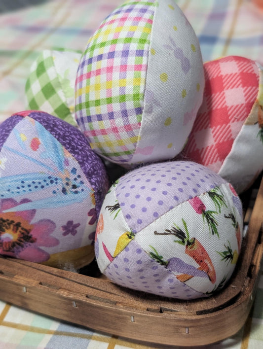 Easter Eggs for Decor Fabric Tiered Tray Notions