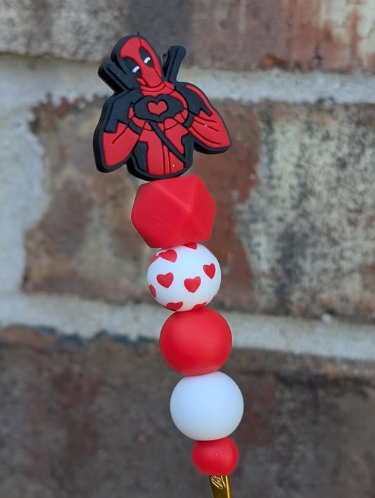 Characters Crochet Hook Silicone Beads Focal Topper Ergonomic Handle