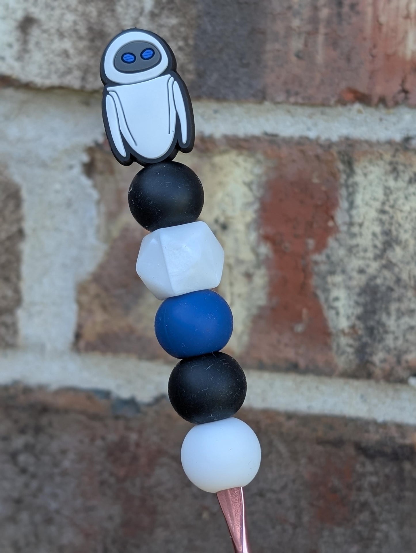 Characters Crochet Hook Silicone Beads Focal Topper Ergonomic Handle