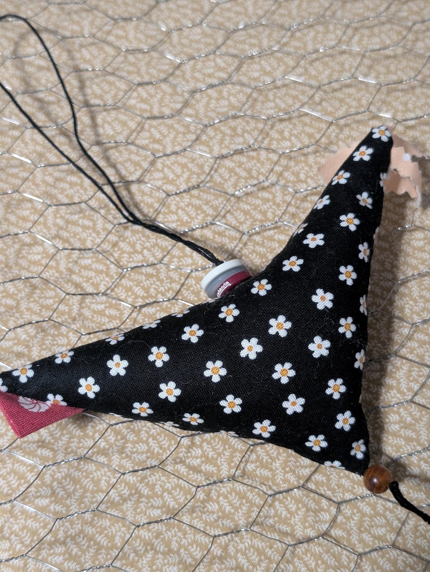 Prosperity Chickens for Decor Fabric Tiered Tray Notions