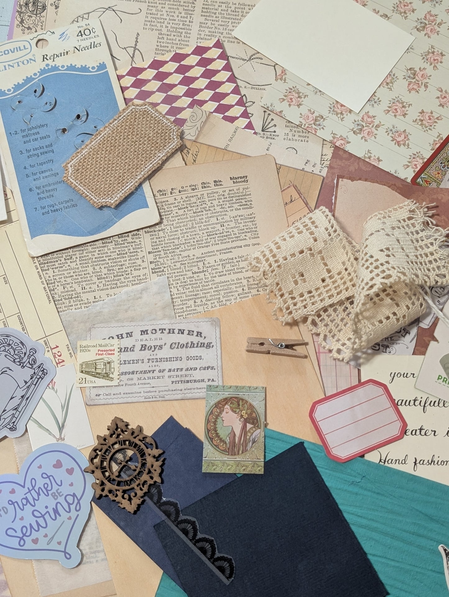 Junk Journaling Stash Builders